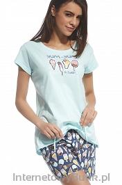Cornette Ice Cream 628/102 - wiosenno-letnia piżama damska