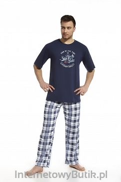 Cornette New York 3 – 134/39 - jesienno-zimowa piżama męska